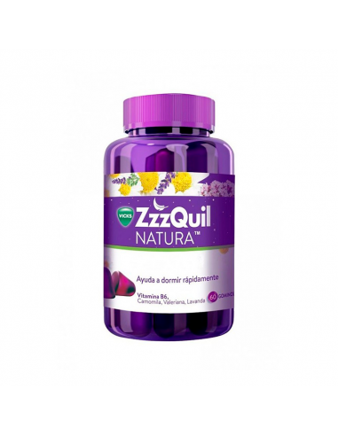 ZZZQUIL NATURA 60 GOMINOLAS
