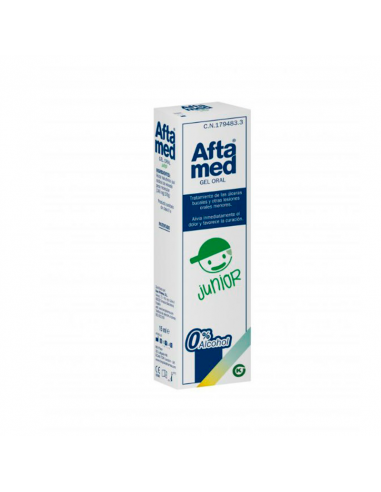 AFTAMED JUNIOR GEL BUCAL 15 ML