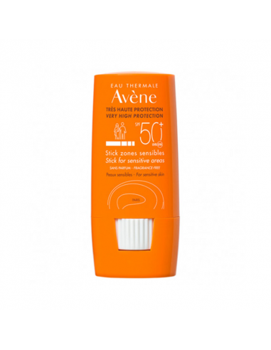 AVENE SPF 50+ STICK ZONAS SENSIBLES 8 G