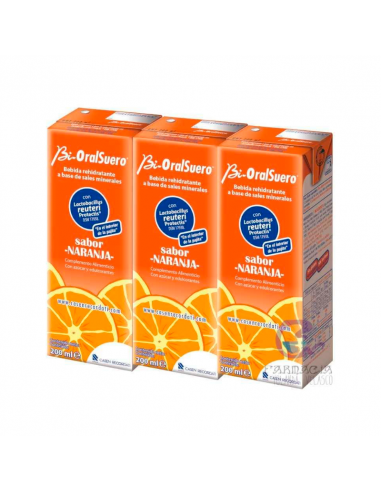 BIORALSUERO 200 ML BRICK NARANJA