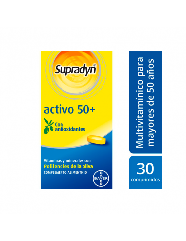 SUPRADYN VITAL 50+ ANTIOXIDANTES 30 COMP