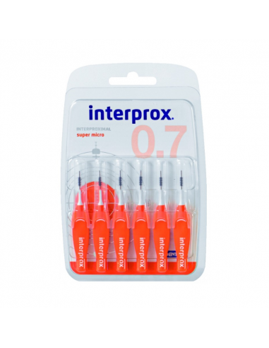 CEPILLO DENTAL INTERPROX SUPERMICRO 6 UN