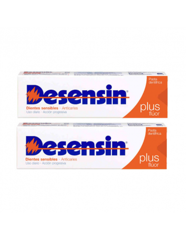 DESENSIN PLUS PACK PASTA 2 X 125ML