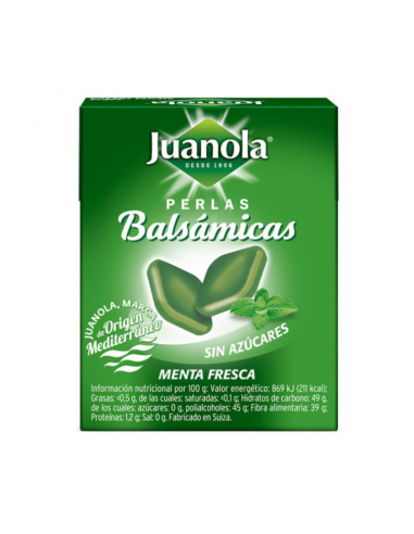 JUANOLA PERLAS 25 G MENTA FRESCA
