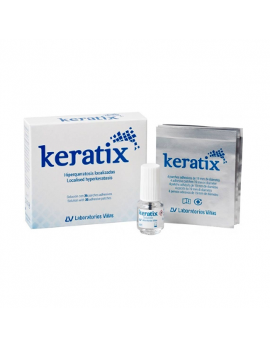 KERATIX SOLUCION+36 PARCHES