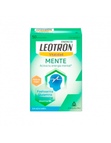 LEOTRON MENTE 50 COMPRIMIDOS