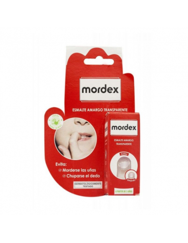 MORDEX ESMALTE AMARGO TRANSPARENTE...