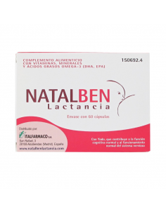 NATALBEN LACTANCIA 60 CAPS