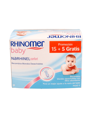 Narhinel Confort Recambios 20uds
