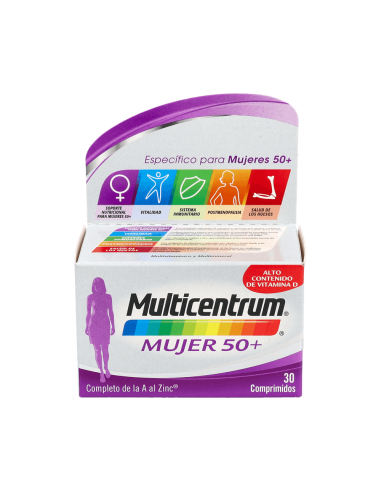 Multicentrum Mujer 50+ 30comp