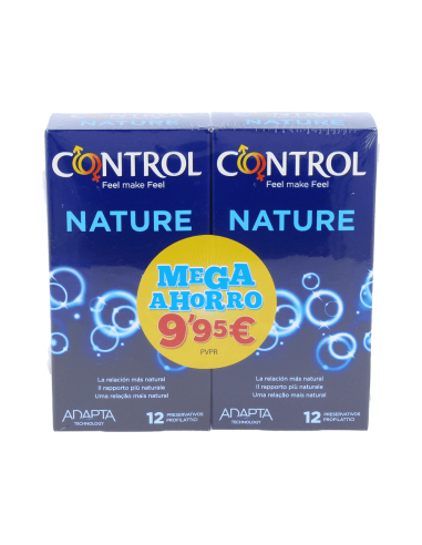 Control Pack Nature Preservativos...