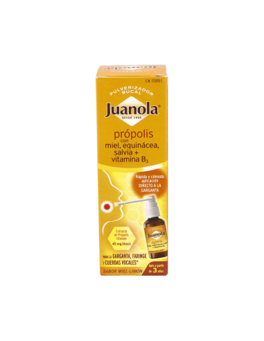 Juanola pulverizador bucal própolis 30ml