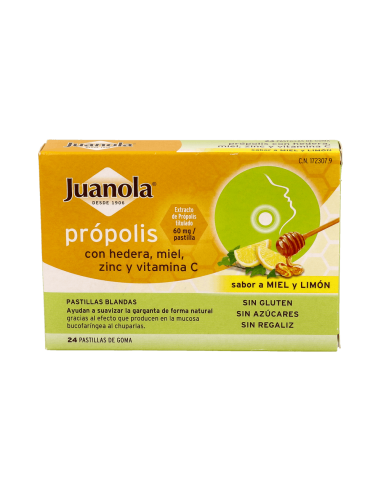 Juanola pastillas própolis hiedra,...