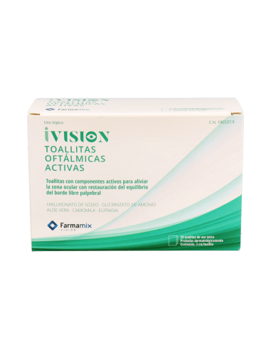 Ivision Toallitas Activas 20 U
