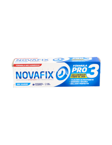 Novafix Pro3 Sin Sabor Crema Adhesiva...