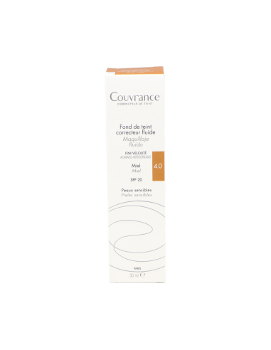 Avène Couvrance Fluido SPF20 Miel 30ml
