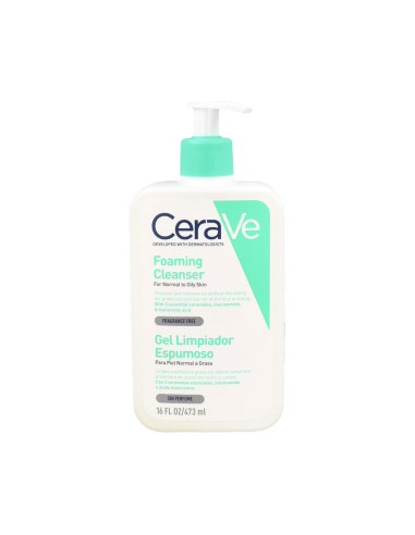 CeraVe Gel Limpiador Espumoso 473ml