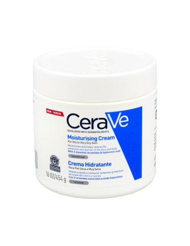 CeraVe Crema Hidratante Piel Seca 454gr