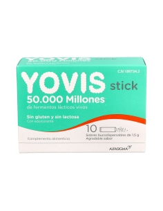 Yovis Stick 10 Sobres...