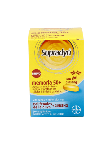 Supradyn Memory 50+ 30comp