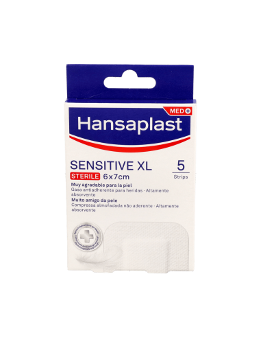 Hansaplast Med+ Sensitive XL Apósitos...