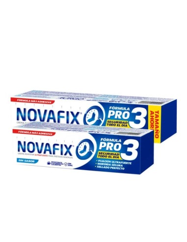 Novafix Pro3 Sin Sabor Crema Adhesiva...