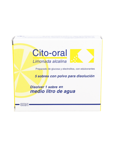 Cito-Oral Limonada Alcalina 5 sobres