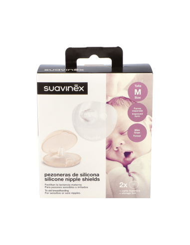 Suavinex Pezoneras de Silicona T-M...