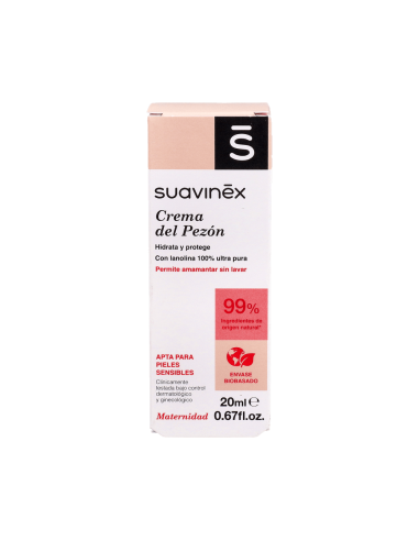 Suavinex Crema del Pezón 20ml