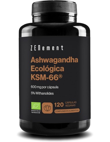 ZENEMENT ASHWAGANDHA ECOLOGICA KSM-66...