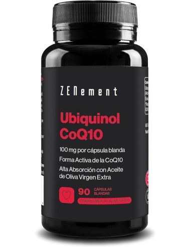 ZENEMENT UBIQUINOL COQ10 100 MG 90 CAPS