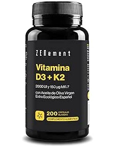 ZENEMENT VITAMINA D3 + K2...